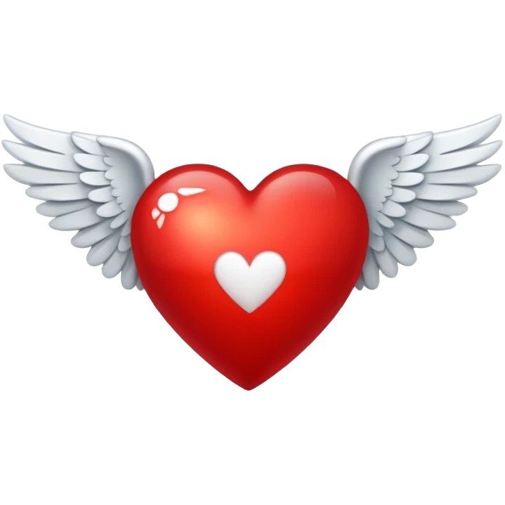 Corazon con alas  emoji