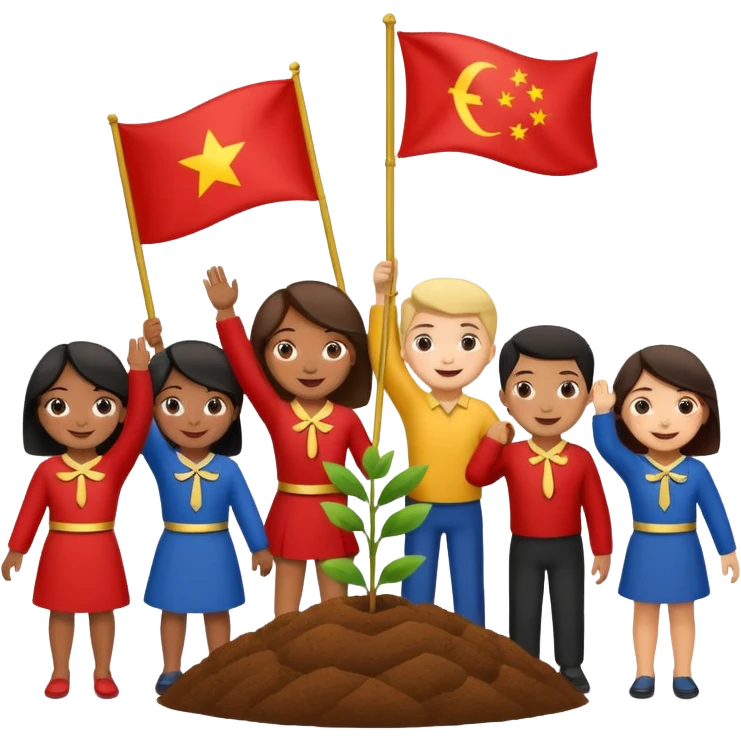 Flag Planting Ceremony emoji