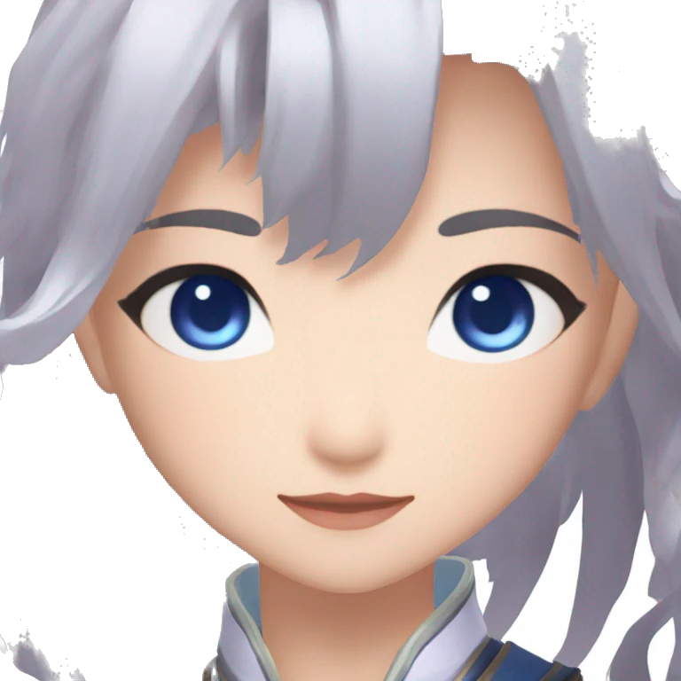 “Lumine” from “Genshin Impact” emoji