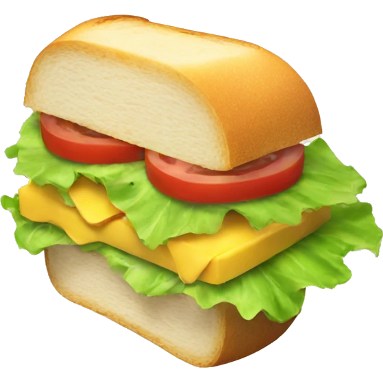 sandwich 3d emoji