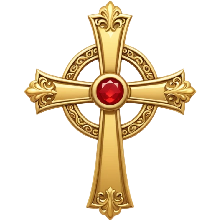 Maronite cross emoji