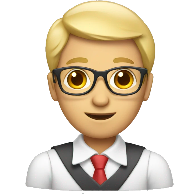 teacher with documents  emoji