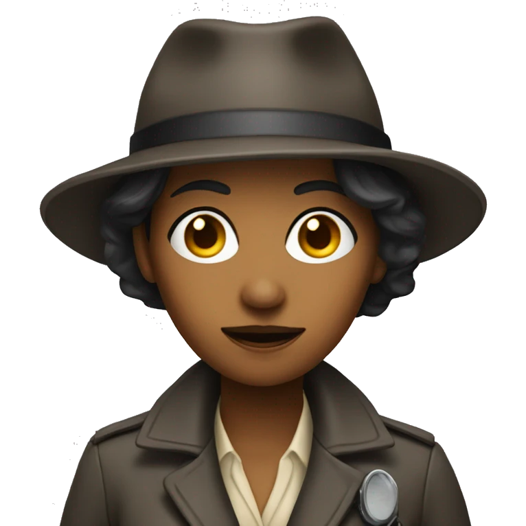 Aha woman detective emoji