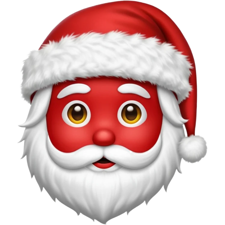 santa hat only no face no head emoji