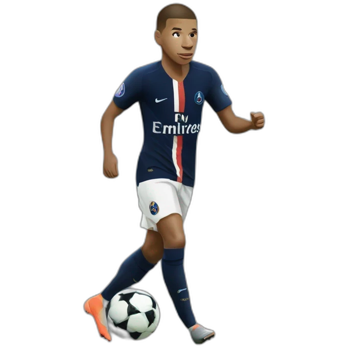 Kylian Mbappé emoji