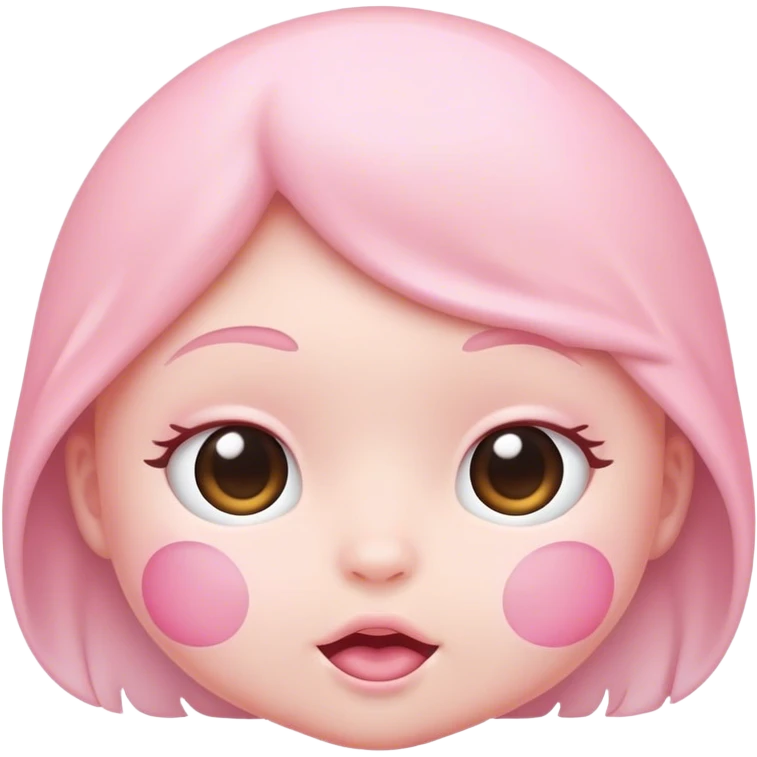 Baby pink emoji