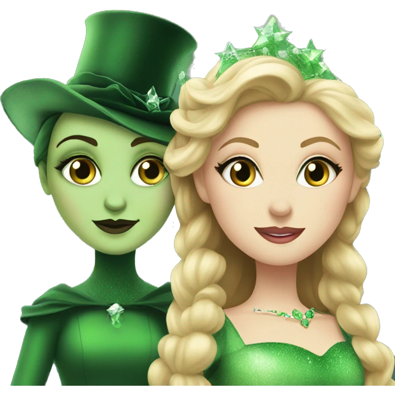 Glinda & Elphaba  emoji
