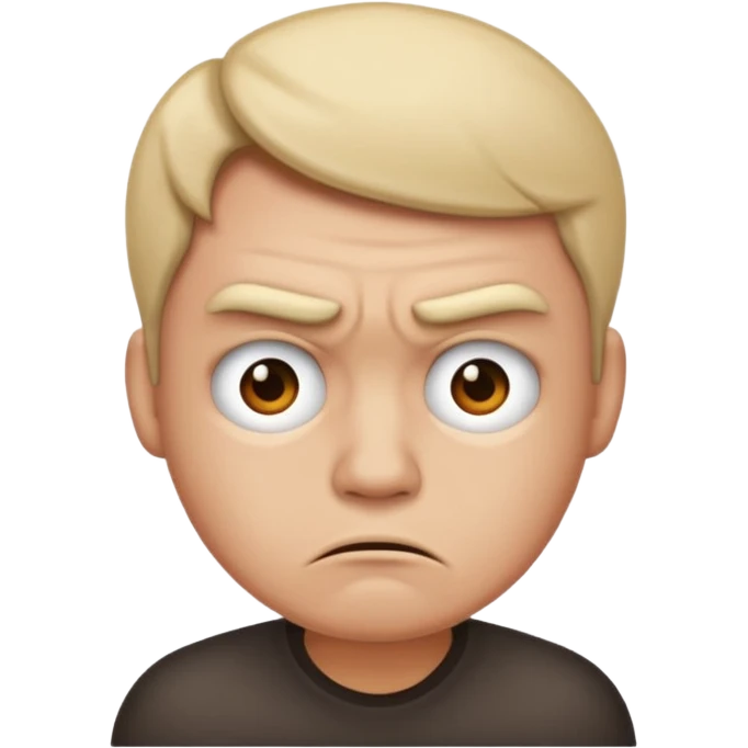 Fed up emoji face emoji