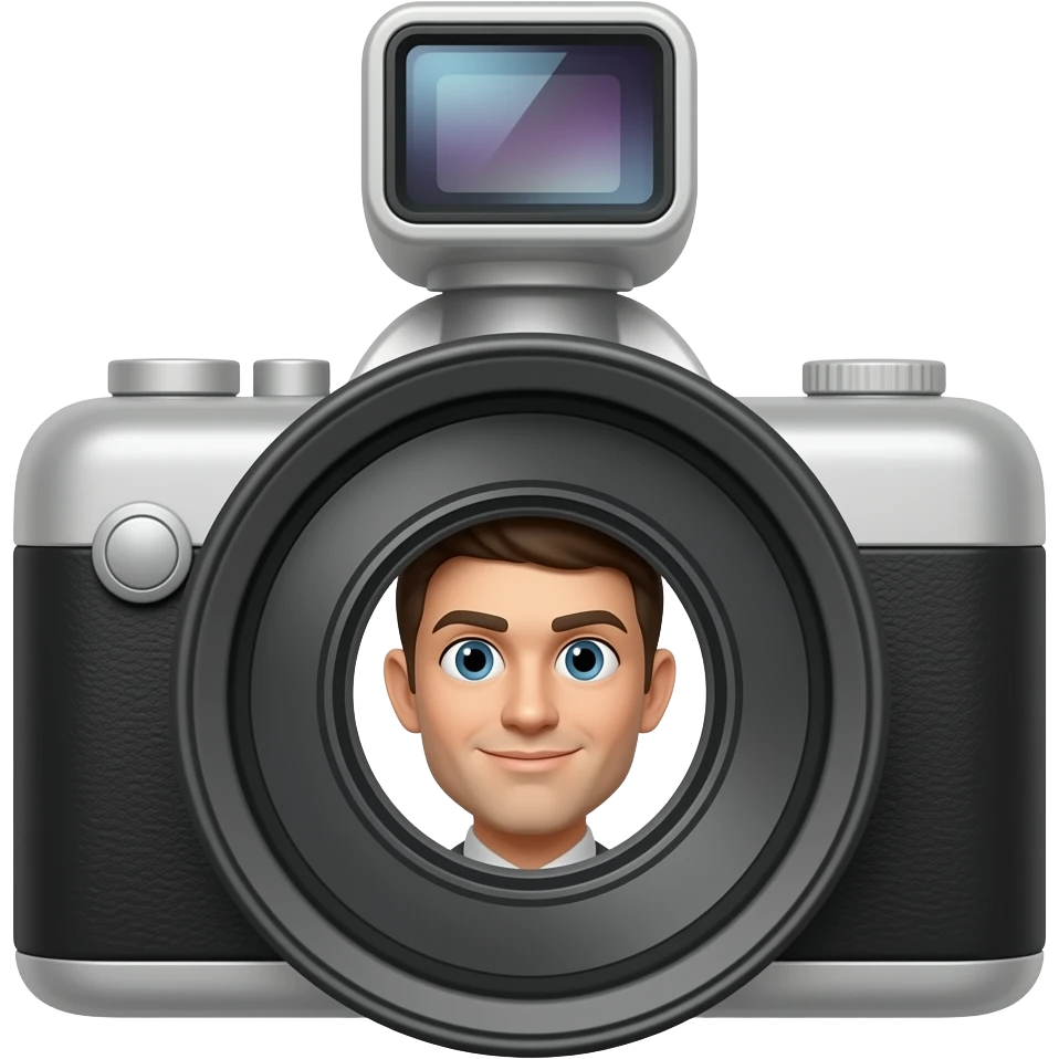 CAMERA TAPE EMOJI LIKE HUMAN BUILD emoji