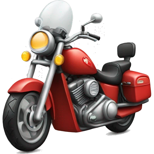 motorcycle and gasoline emoji