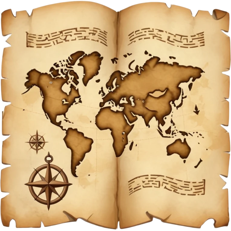 ancient map emoji