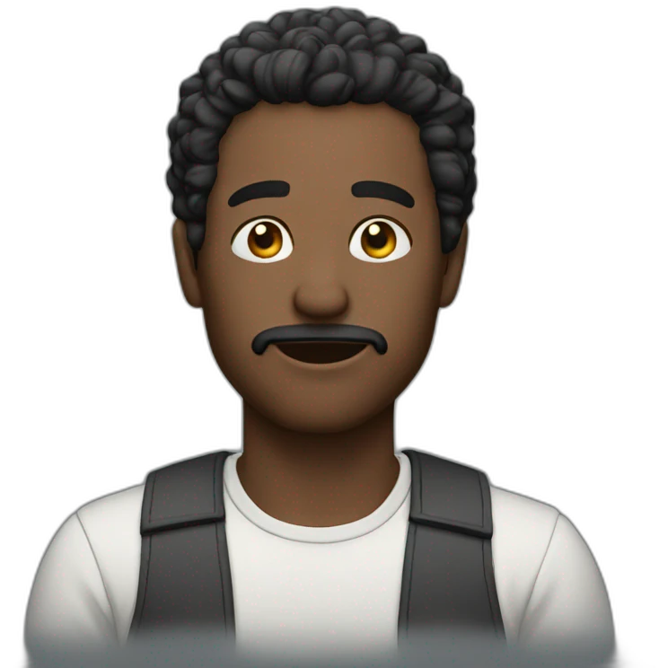 man blown midn emoji