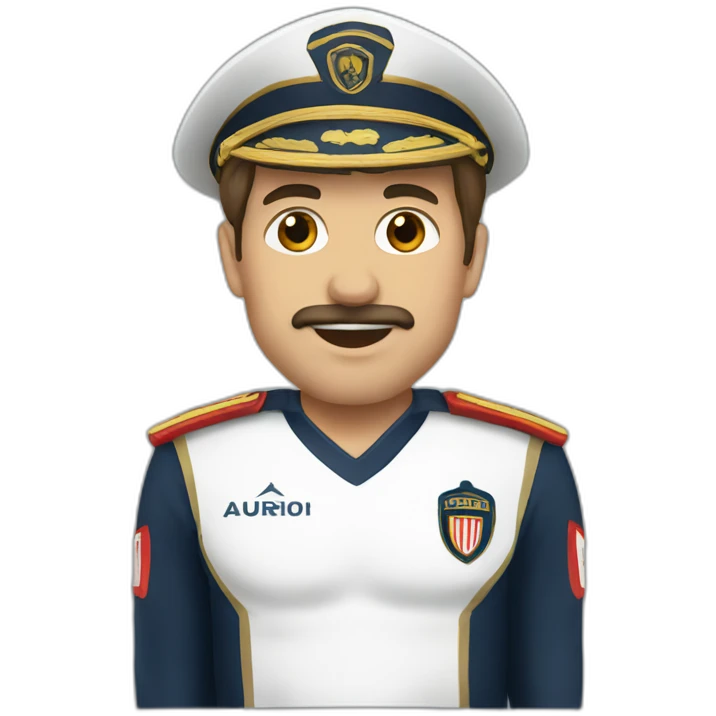 Capitaine  de foot emoji