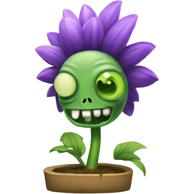 Plants vs zombies emoji