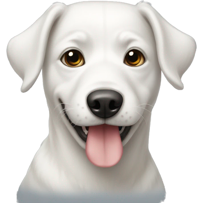 White doggy emoji