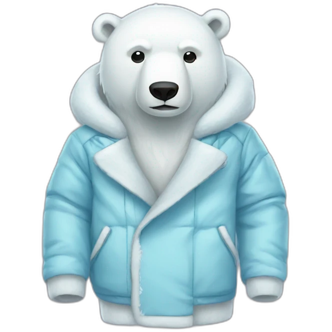 Icebear-wear-coat emoji