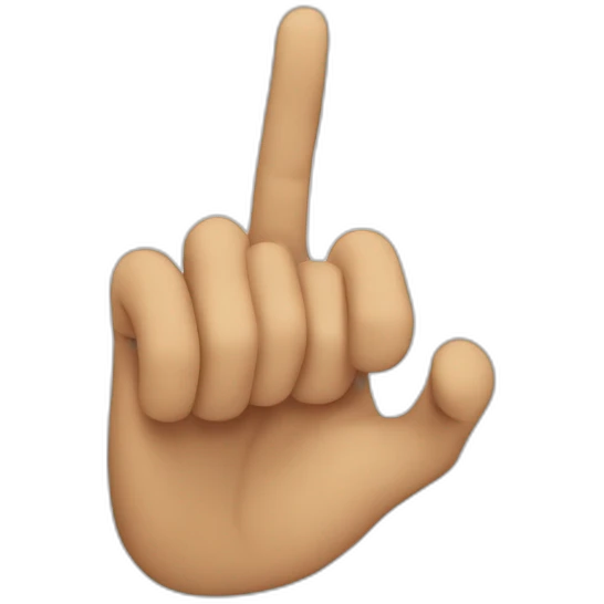 Mano celebrando emoji