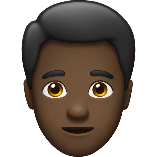 like emoji black "person" emoji
