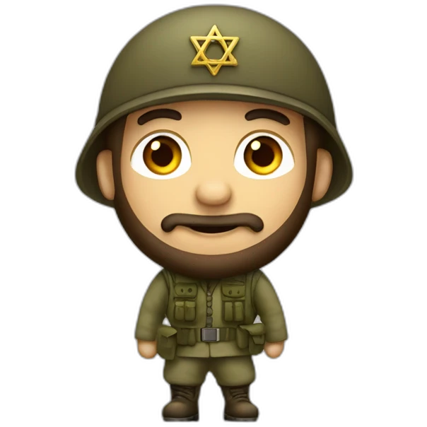 jewish solider magen david emoji