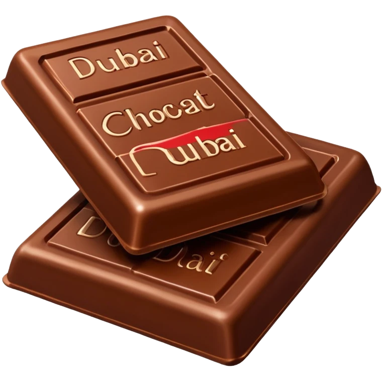Dubai chocolate emoji