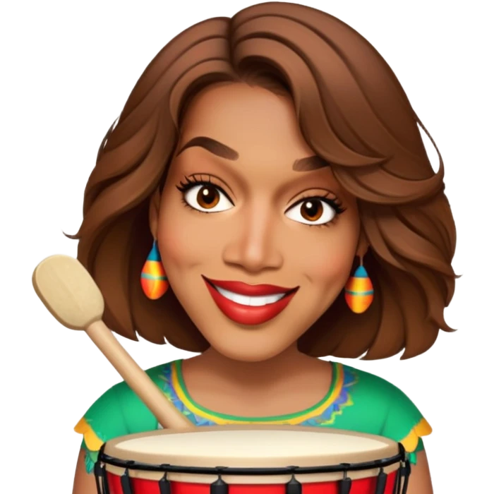 Festive Drummer emoji