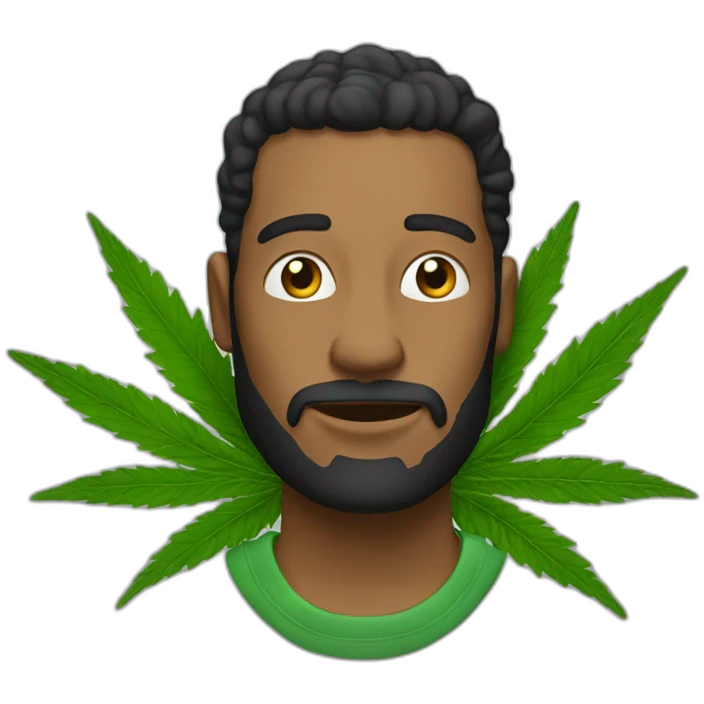 Funny-ganja emoji