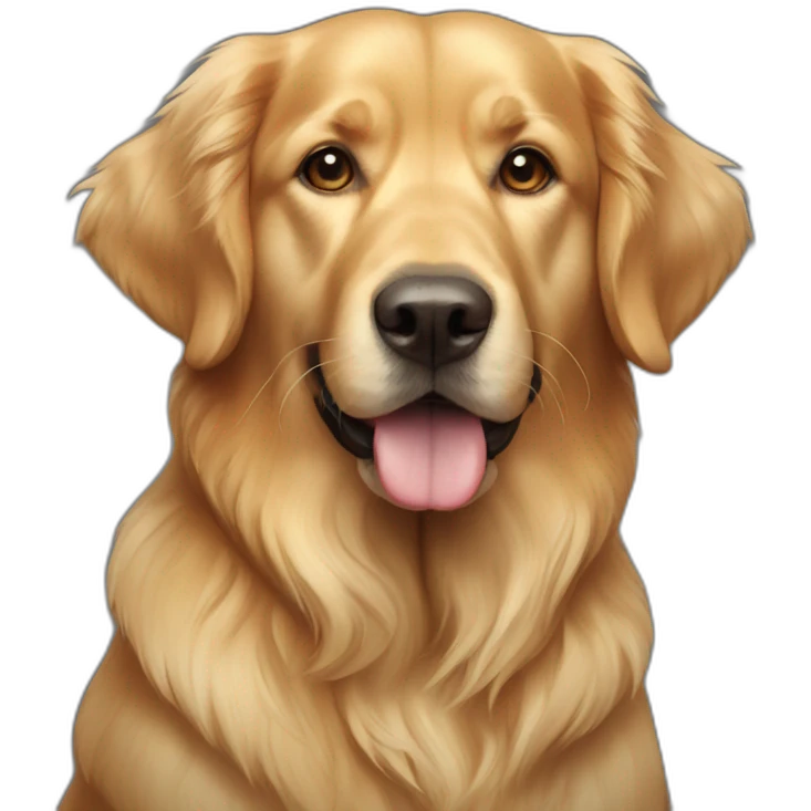Dog, Golden Retriberç emoji
