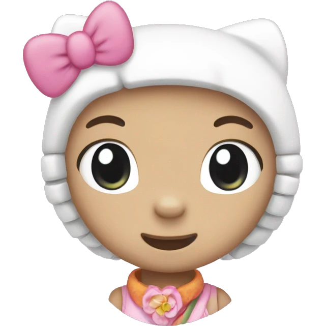 Hello kitty emoji