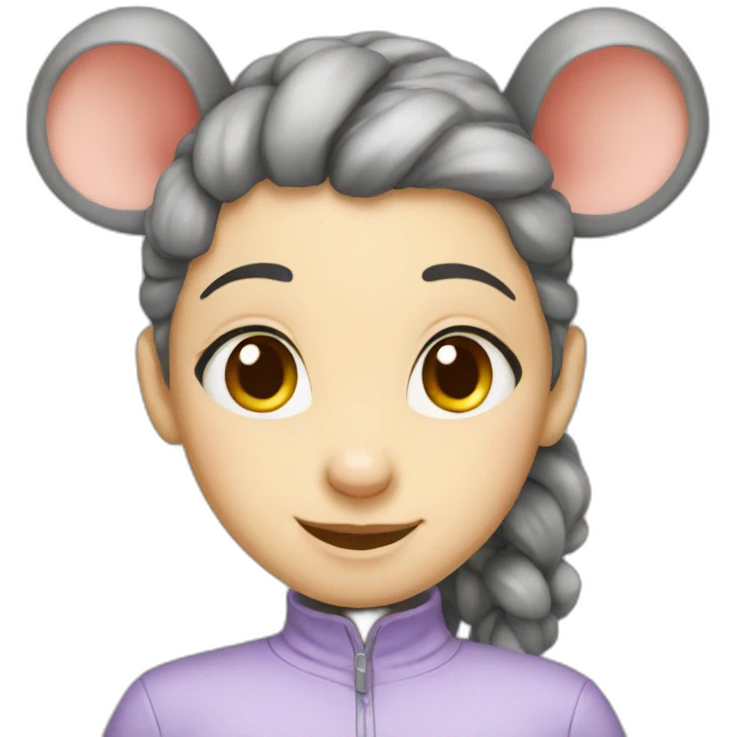 Girl rat emoji