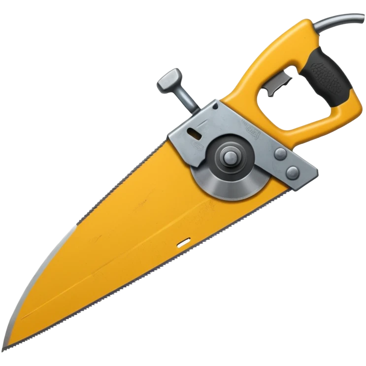 carpenter Saw with sharp blade emoji