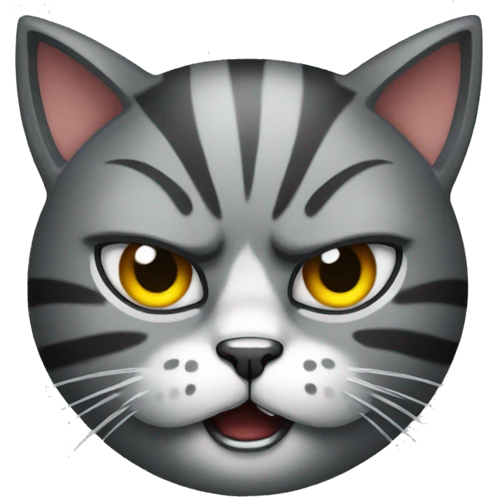angry cat emoji