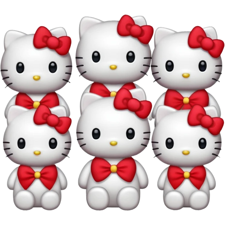 Hello Kitty Family emoji
