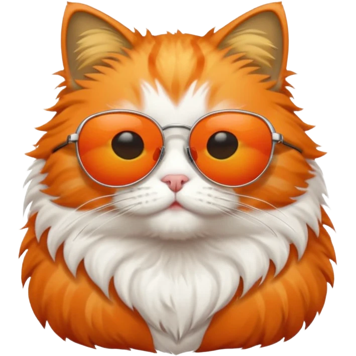 Cat wearing sunglasses emoji