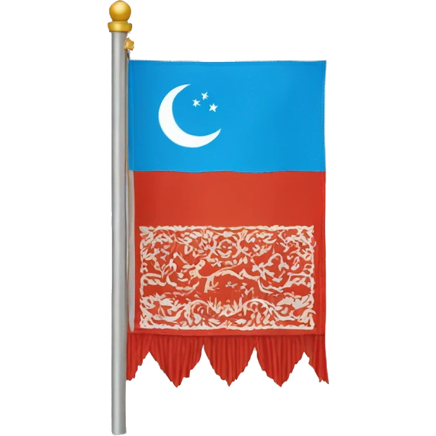 Uyghur flag emoji