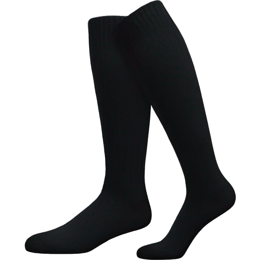 black socks emoji