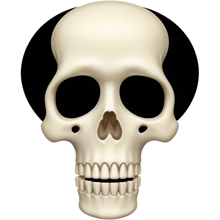 regular bone emoji