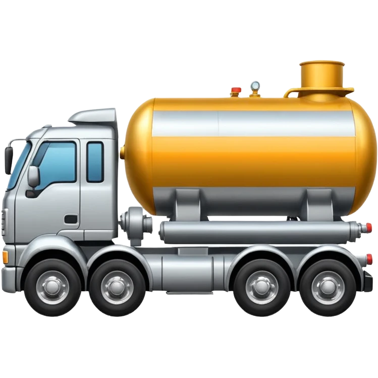 Truck oil tanker emoji