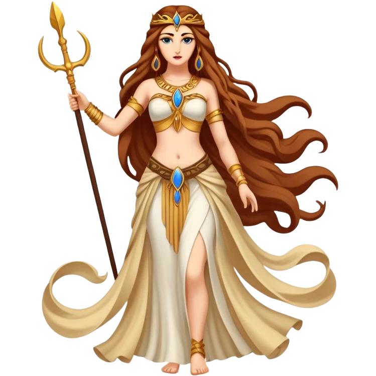 fullbody realistic annunaki attractive female Inanna Goddess of love and war emoji
