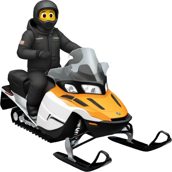 snowmobile emoji