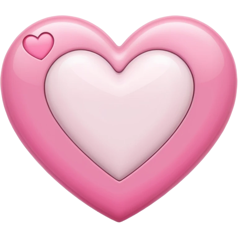 Pinky and White heart  emoji