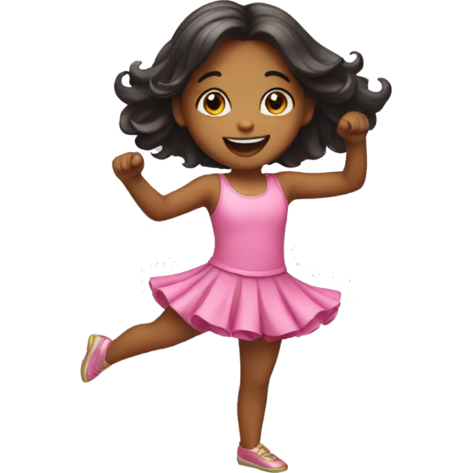 dancing little girl emoji