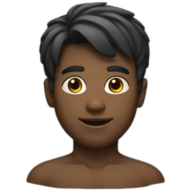 Homme nu emoji