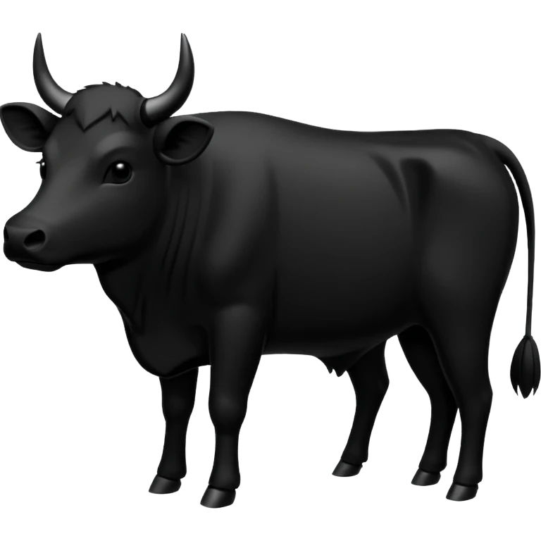 toro siluet emoji
