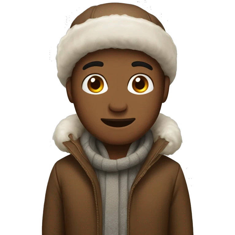 brown winter emoji