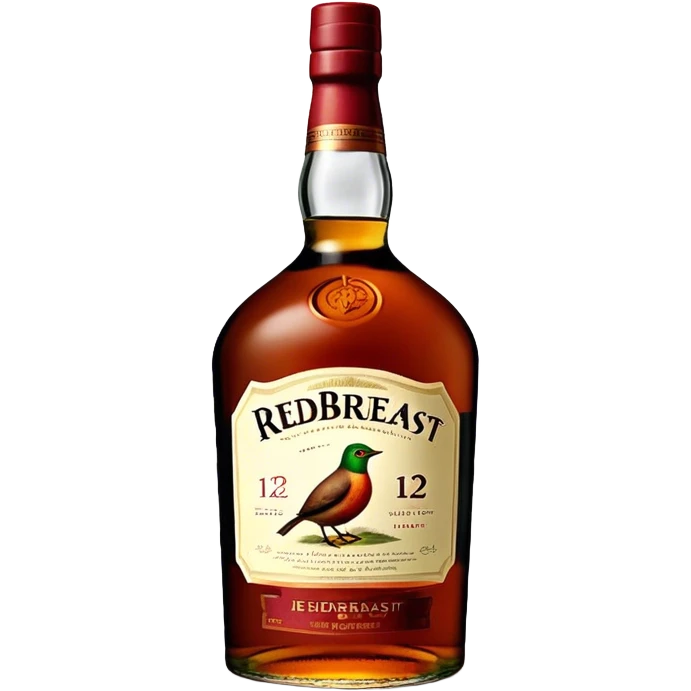 Redbreast 12-Year-Old bottle emoji