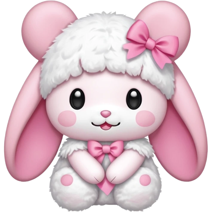 My melody ribbon emoji
