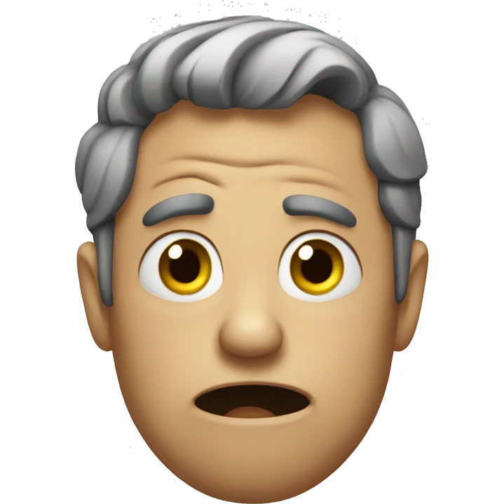 Disgusted emoji  emoji