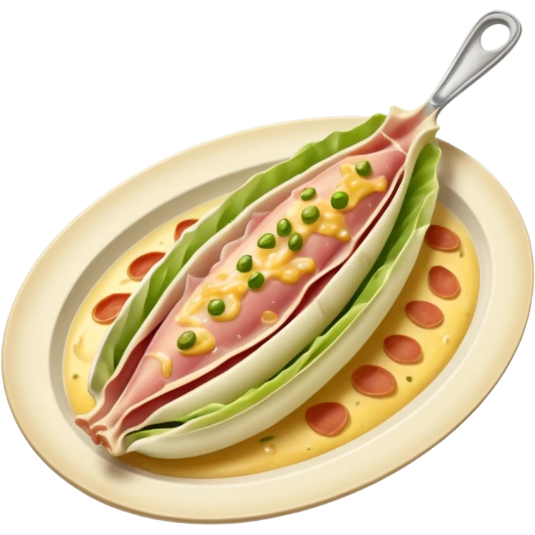 Je veux un plat d'endives au jambon emoji