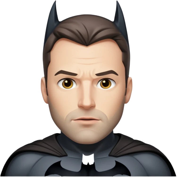 ben affleck batman emoji