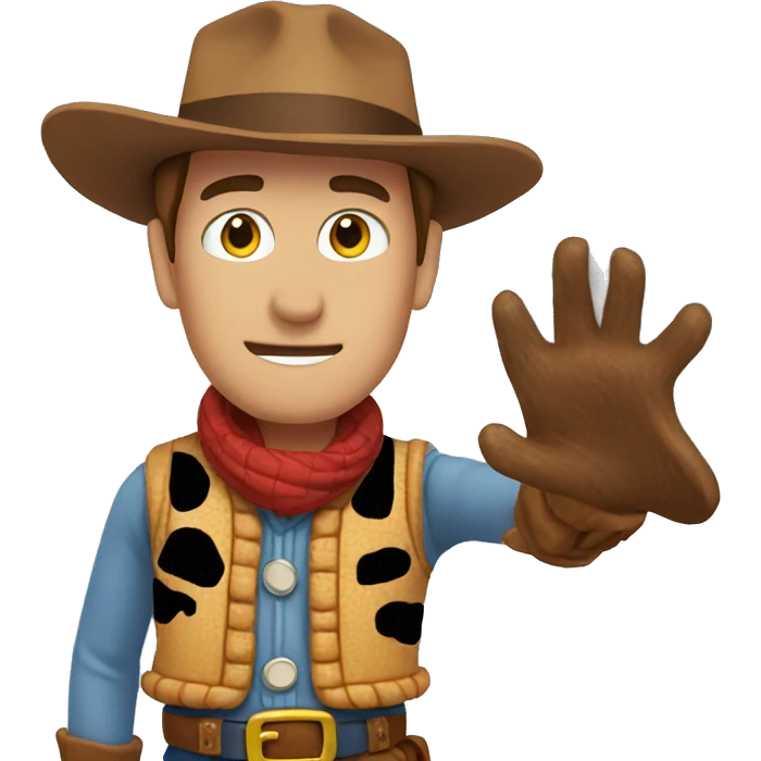 Woody in winter  emoji